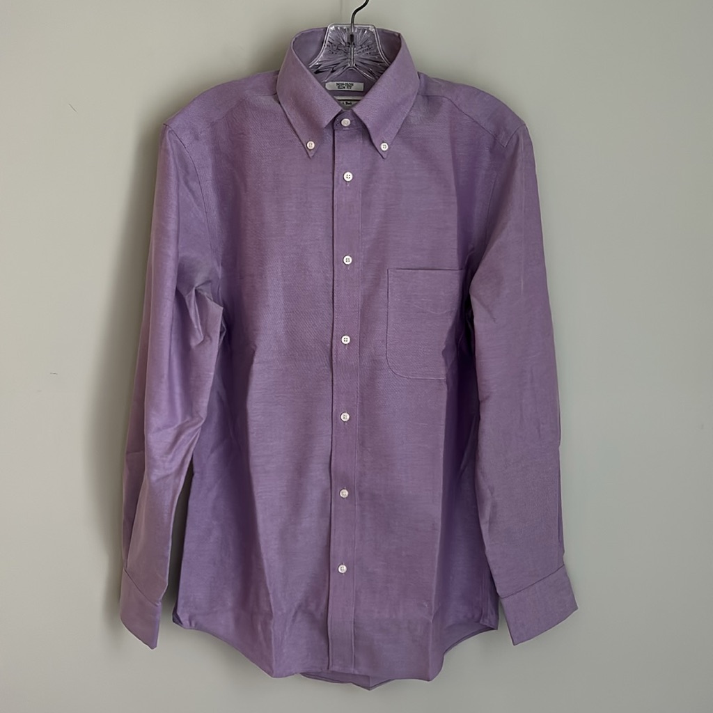 Jos. A. Bank Lavender Button-Down Dress Shirt